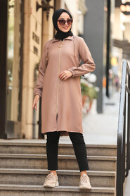 Mink Hijab Tunic 493V - 1
