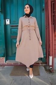Mink Hijab Tunic 508V - 1