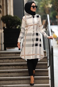 Mink Hijab Tunic 5599V - 2