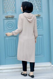 Mink Hijad Coat 539V - 2