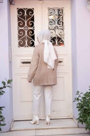 Mink Modest Knit Sweater Tunic 55551V - 3