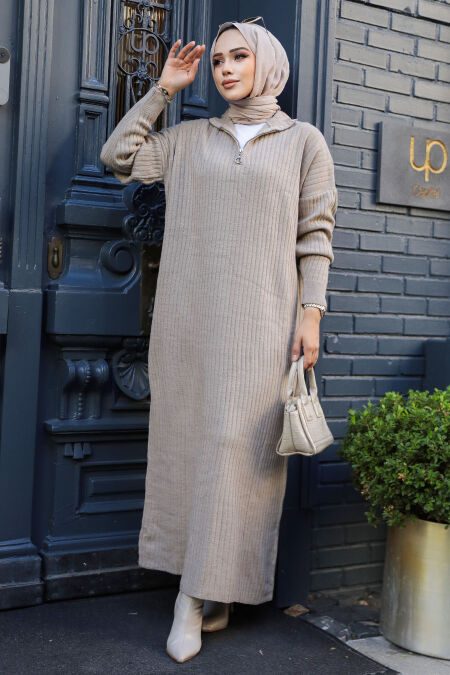 Mink Women Knitwear Dress 34310V - NEVA STYLE