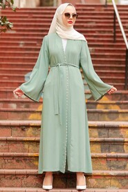 Mint Hijab Abaya 41021MINT - 1