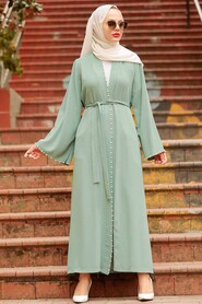 Mint Hijab Abaya 41021MINT - 2
