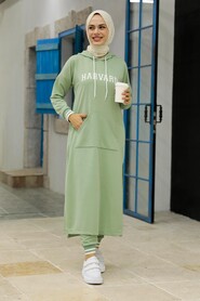 Mint Hijab Double Suit 56091MINT - 2