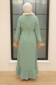 Mint Hijab Dress 1688MINT - 3