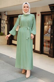 Mint Hijab Dress 24510MINT - 1