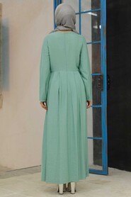 Mint Hijab Dress 34292MINT - 3