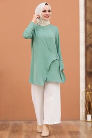 Mint Hijab Dual Suit 3039MINT - 1