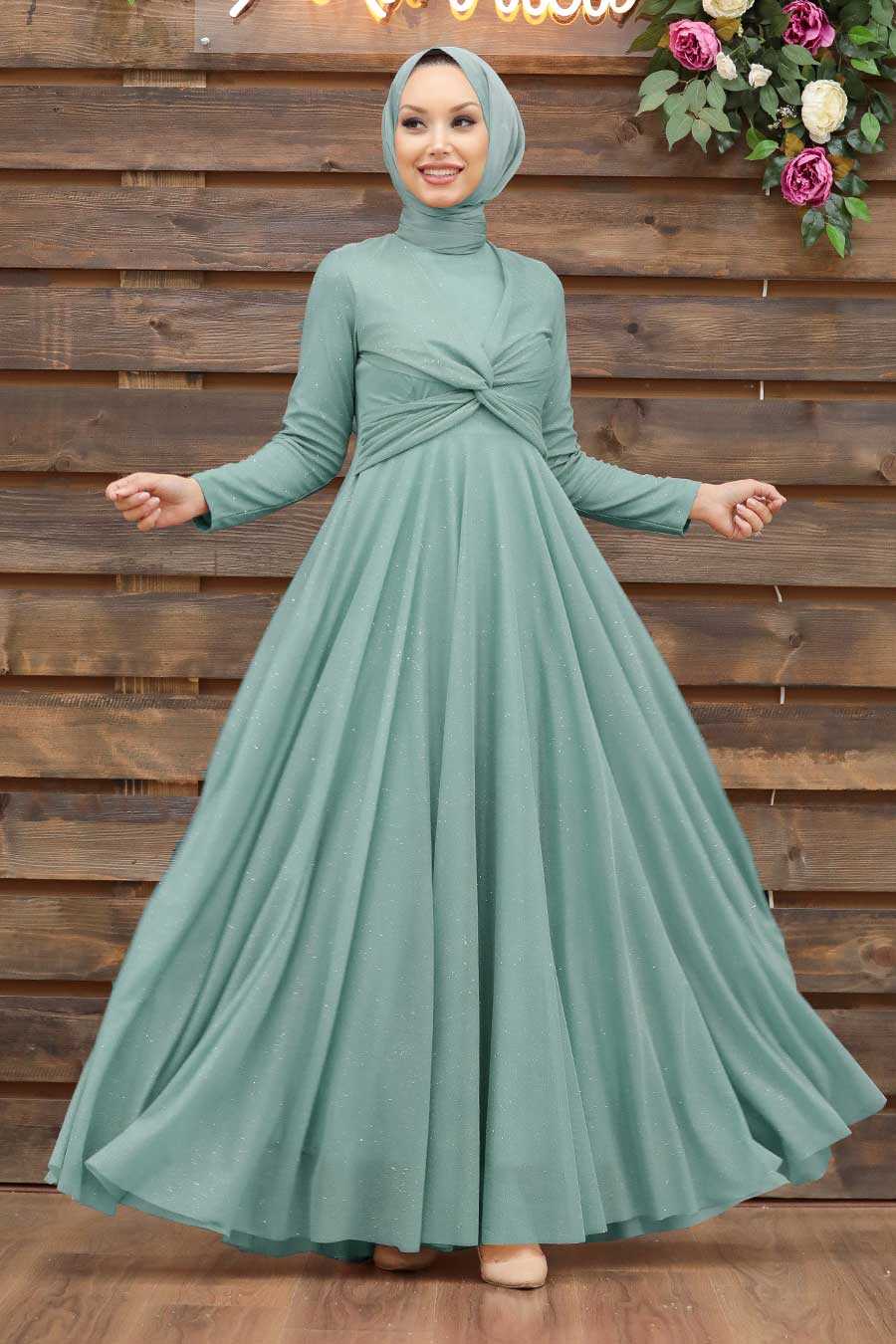 Plus-Size Green Party Dresses, Mint Plus Formal Gowns