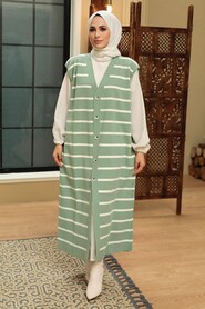 Mint Hijab Knitwear Vest 3396MINT - 1