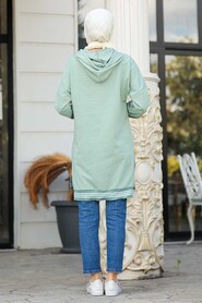 Mint Hijab Sweatshirt & Tunic 40231MINT - 2