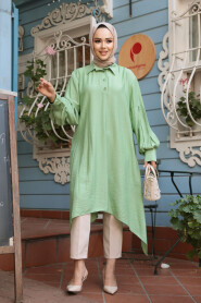Mint Islamic Clothing Tunic 615MINT - 2
