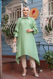 Mint Islamic Clothing Tunic 615MINT - 1