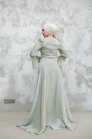 Modest Almond Green Bridesmaid Dress 4986CY - 4