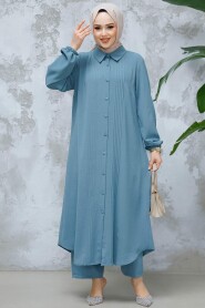 Modest Almond Green Dual Suit 10891CY 