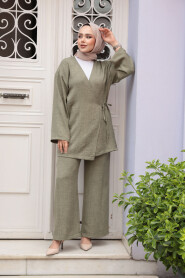 Modest Almond Green Dual Suit 50183CY - 3