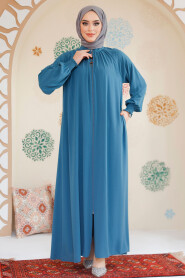 Modest Almond Green Plus Size Abaya 45293CY - 2