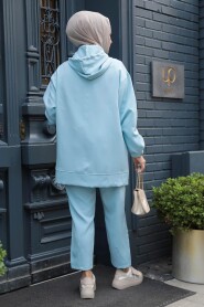 Modest Baby Blue Dual Suit 10400BM - 3