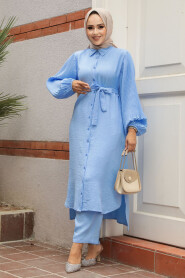 Modest Baby Blue Dual Suit 12581BM - 2