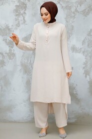 Modest Beige Dual Suit 10102BEJ - 2