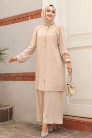 Modest Beige Dual Suit 12172BEJ - 1