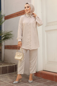 Modest Beige Dual Suit 12191BEJ - 3