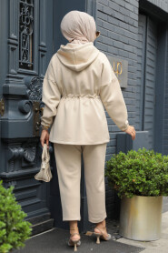 Modest Beige Dual Suit 12271BEJ - 3