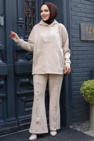 Modest Beige Dual Suit 12312BEJ - 2