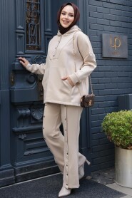 Modest Beige Dual Suit 12312BEJ - 3