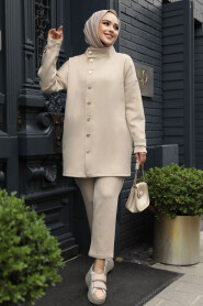 Modest Beige Dual Suit 12391BEJ - 1