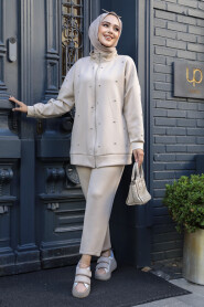 Modest Beige Dual Suit 12401BEJ - 1