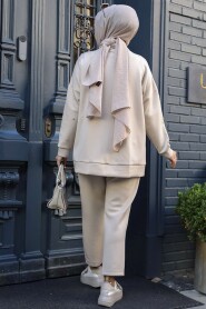 Modest Beige Dual Suit 12401BEJ - 3