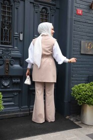 Modest Beige Dual Suit 12551BEJ - 4