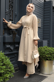 Modest Beige Dual Suit 12581BEJ - 2