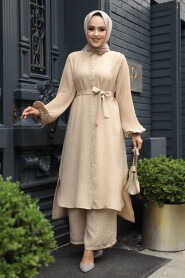 Modest Beige Dual Suit 12581BEJ - 3