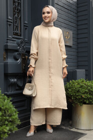 Modest Beige Dual Suit 12591BEJ - 2