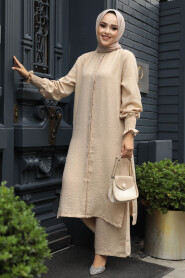 Modest Beige Dual Suit 12591BEJ - 3