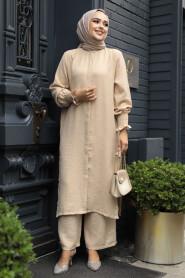 Modest Beige Dual Suit 12591BEJ - 4