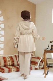 Modest Beige Dual Suit 12741BEJ - 4