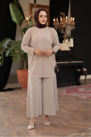 Modest Beige Dual Suit 12941BEJ - 2