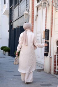 Modest Beige Dual Suit 12981BEJ - 4