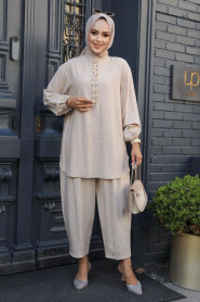 Modest Beige Dual Suit 14230BEJ - 3