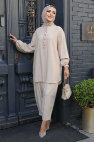 Modest Beige Dual Suit 14230BEJ - 2