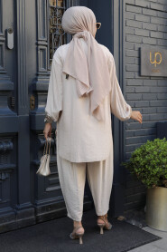 Modest Beige Dual Suit 14230BEJ - 4