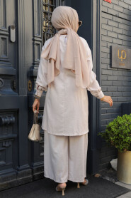 Modest Beige Dual Suit 14234BEJ - 5