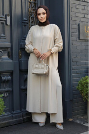 Modest Beige Dual Suit 14236BEJ - 3