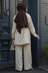 Modest Beige Dual Suit 14237BEJ - 3