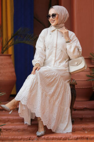 Modest Beige Dual Suit 14271BEJ - 1