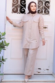 Modest Beige Dual Suit 14272BEJ 